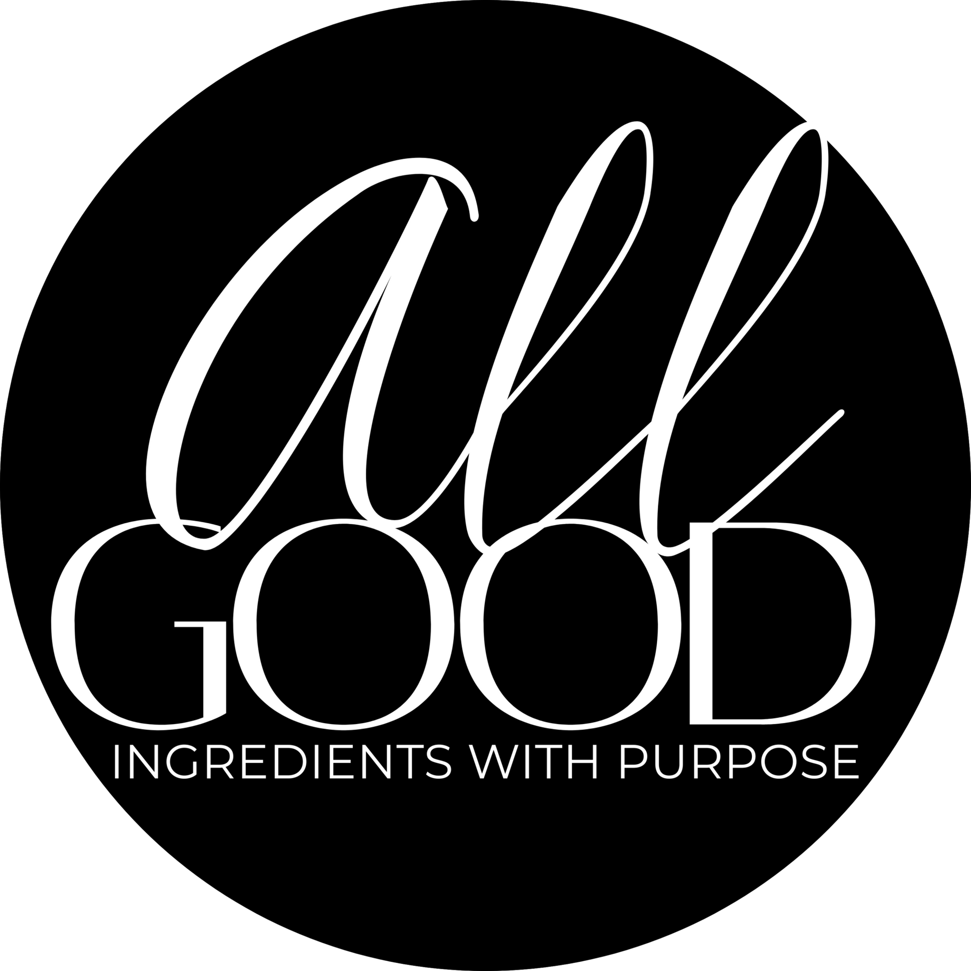 All Good Ingredients with purpose