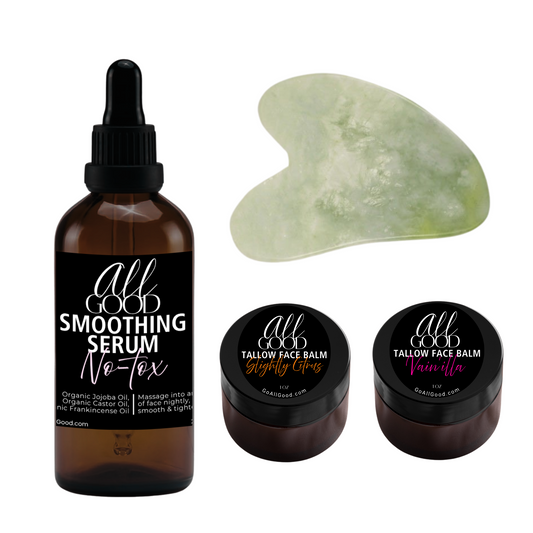 Notox + Tallow Face Balms + Gua Sha