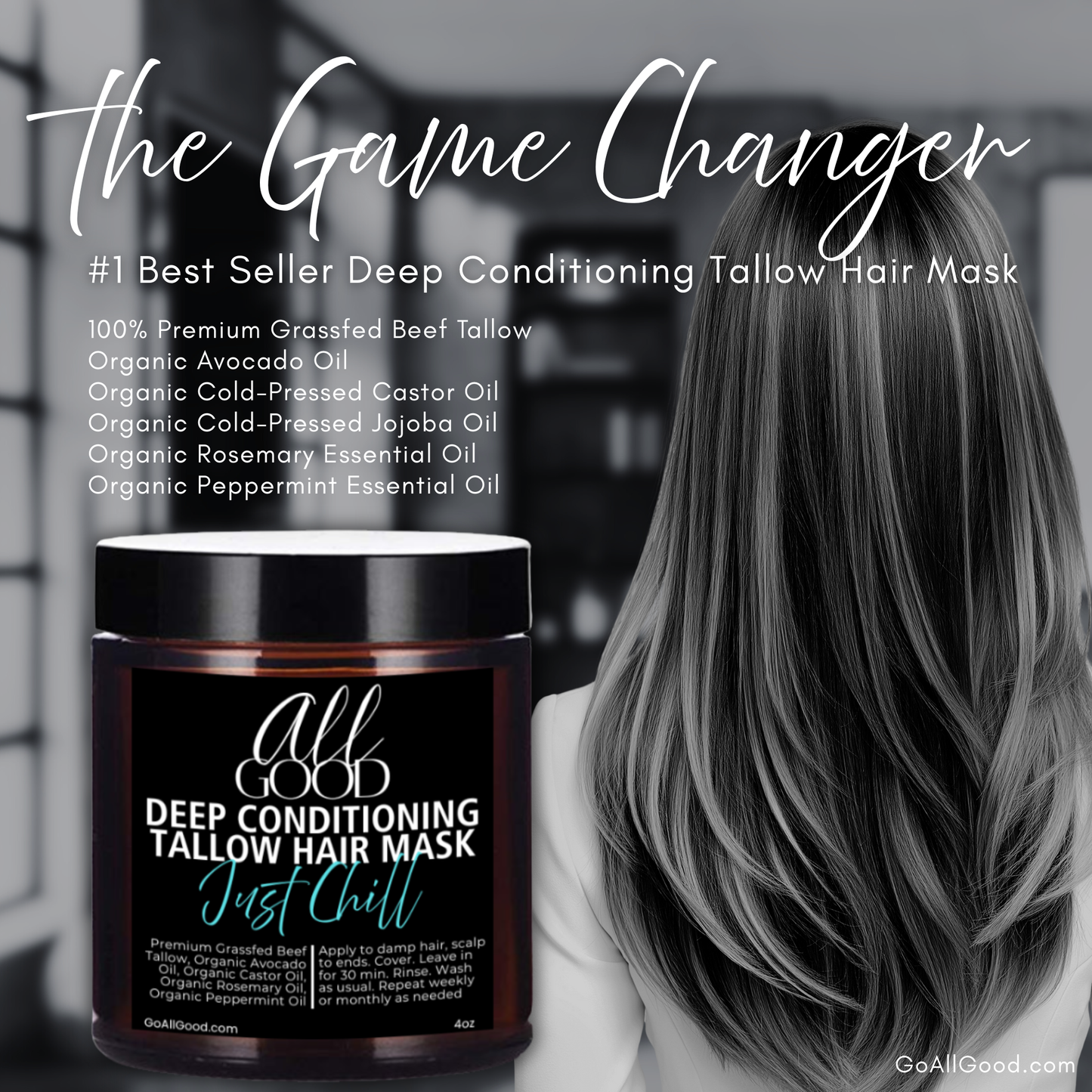 Deep Conditioning Tallow Hair Mask