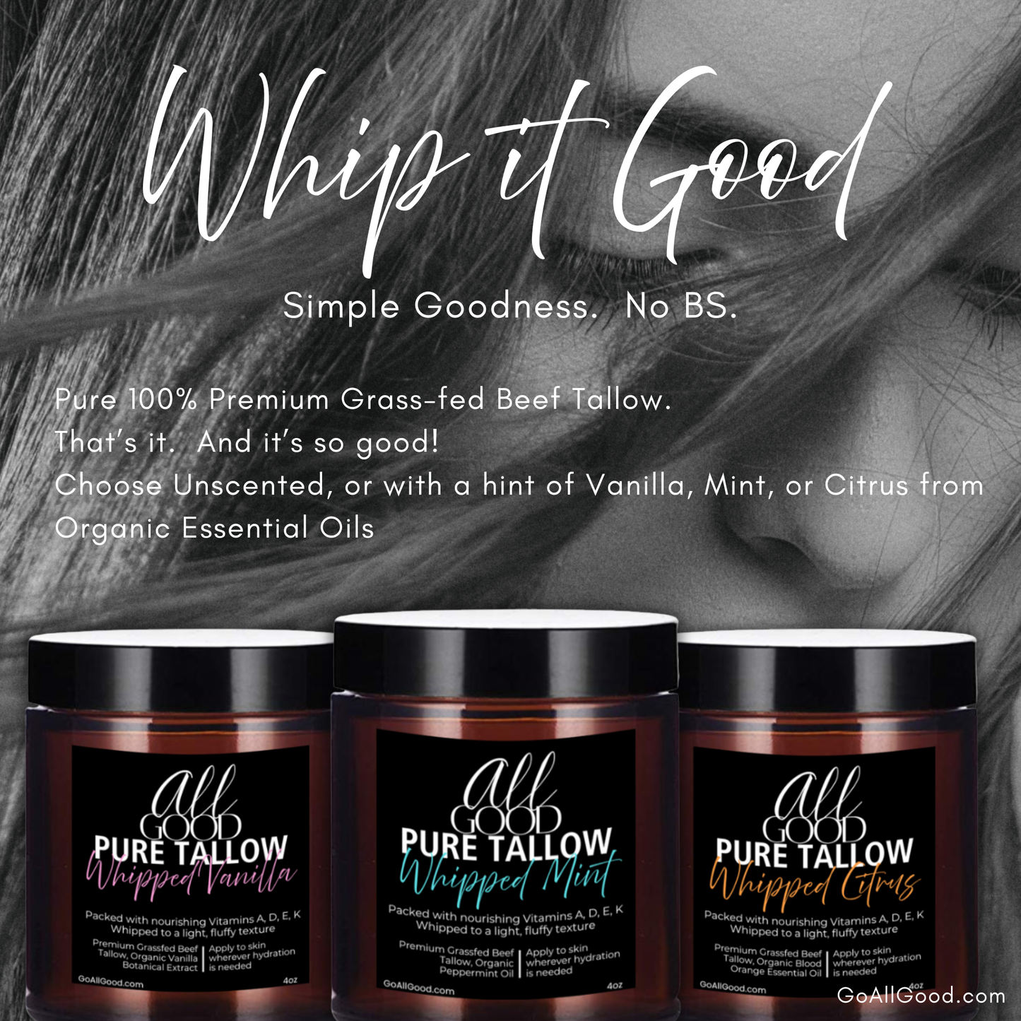 Pure Tallow - Whipped Mint