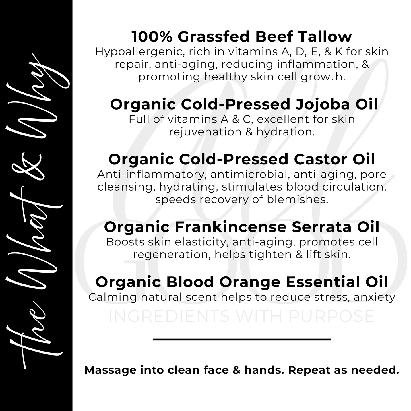 All Good Tallow Face Balm Citrus