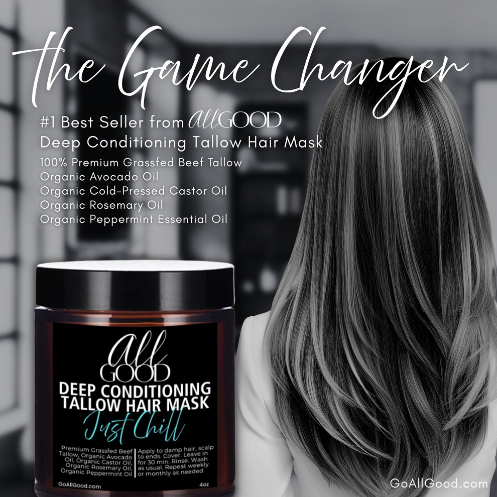 Deep Conditioning Tallow Hair Mask – All Good