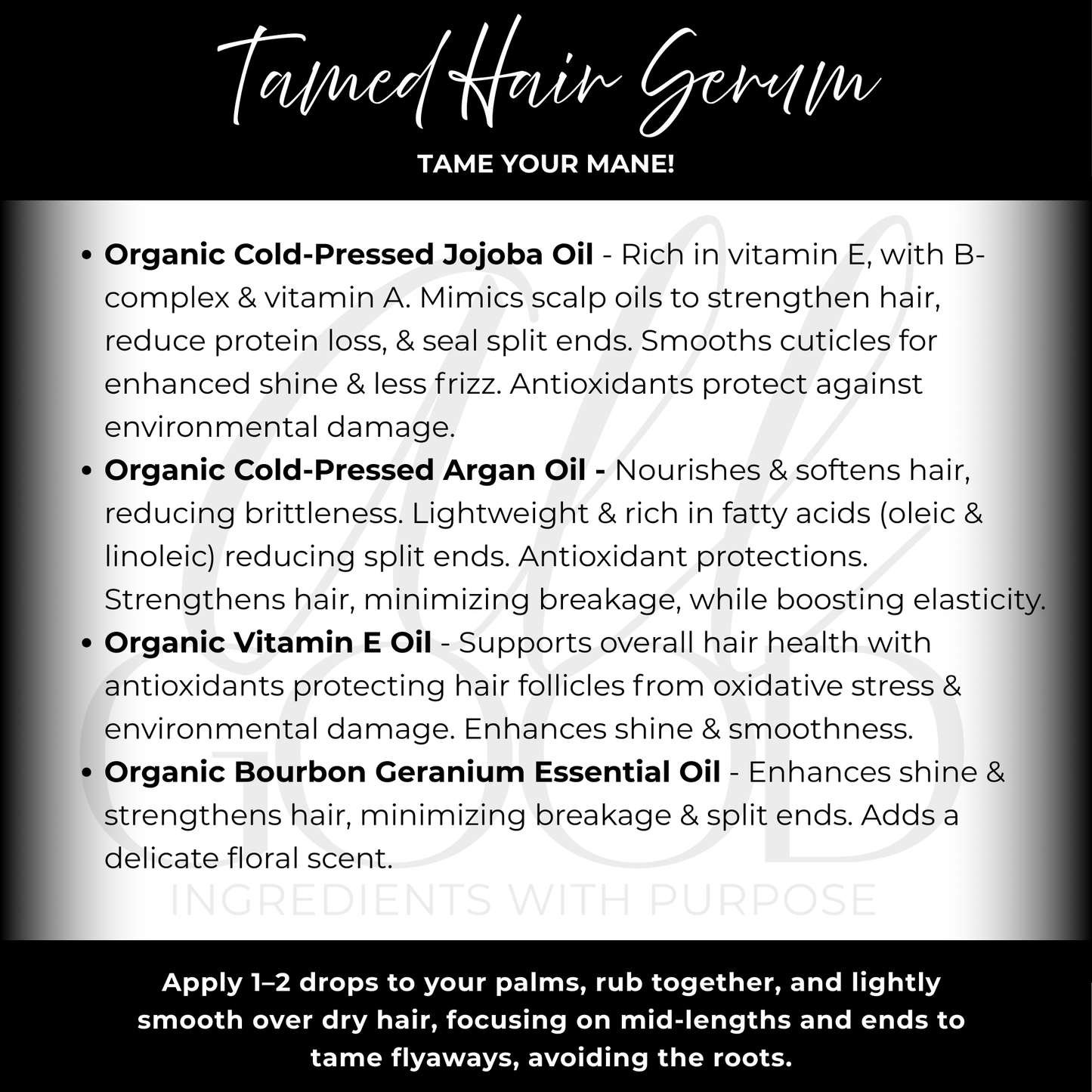 Tamed - Finishing Hair Serum