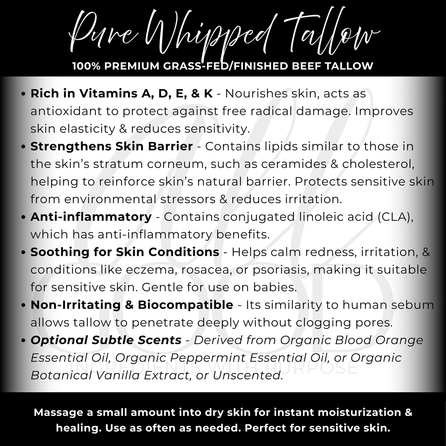 Tallow + Face Balm + Beard Balm