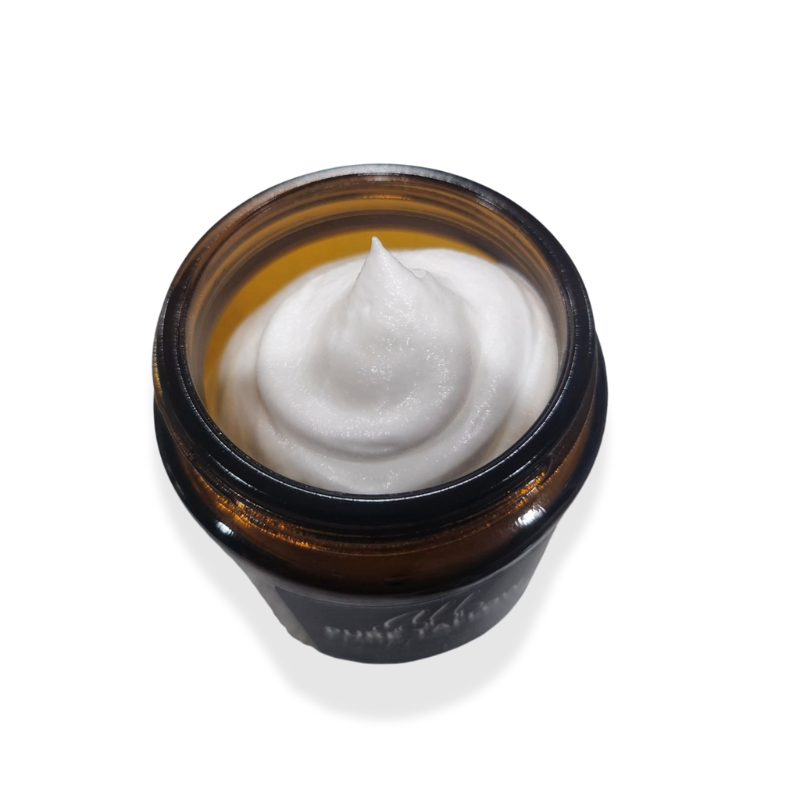 All Good Pure Tallow Unscented whipped tallow in open jar